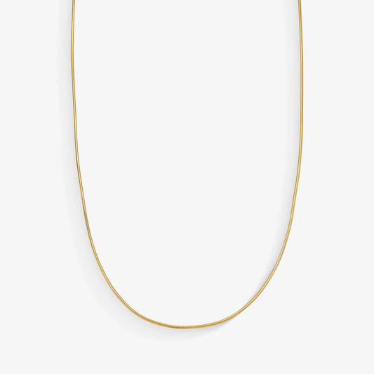 Corrente Rabo de Rato em Ouro Amarelo 18K, 40cm