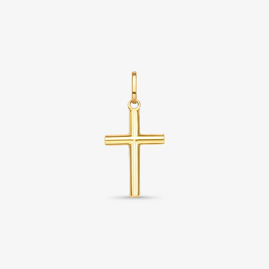 Pingente Cruz II em Ouro Amarelo 18K