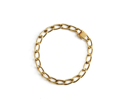 Pulseira grumet 22cm 8,10g ouro 18k750