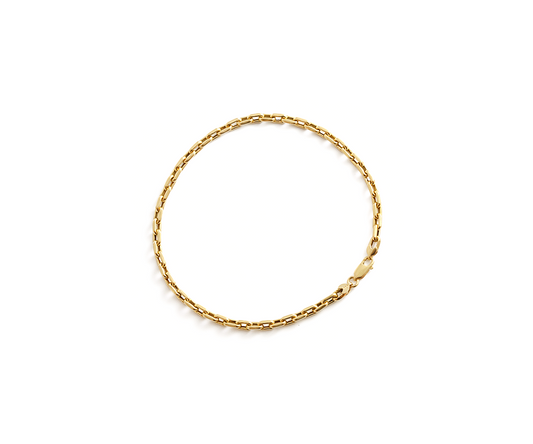 Pulseira cartier cadeado 21cm ouro amarelo 18k750