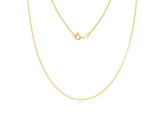 Corrente elo portugues 40cm 4,15g ouro 18k750