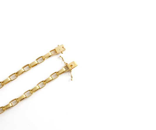 PULSEIRA CARTIER CADEADO OCA 22CM OURO AMARELO 18K 750