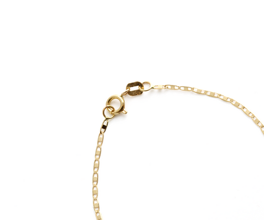 Pulseira infantil piastrine chapinha 2coracoes 15cm 1,15g ouro18k750
