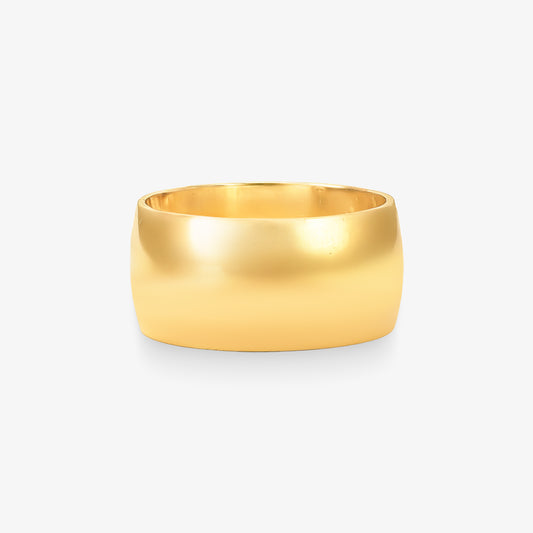 Aliança Lisa Comfort em Ouro Amarelo 18K, 9,90mm
