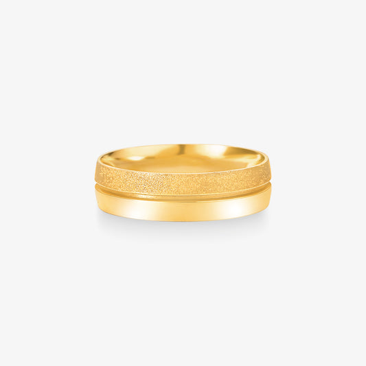 Aliança Comfort em Ouro Amarelo 18K, 5,40mm