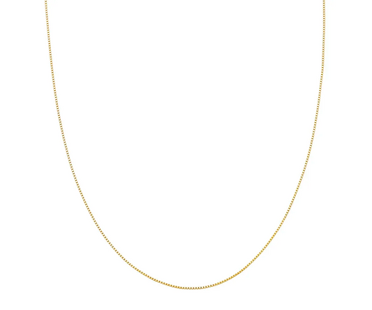 Corrente Veneziana 40cm em Ouro Amarelo 18K