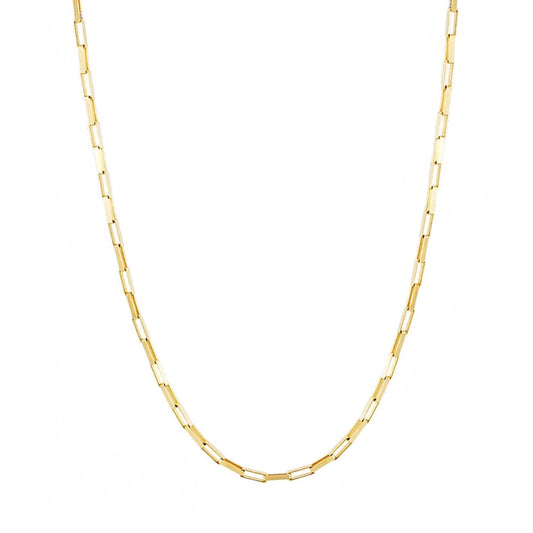 CORRENTE CARTIER CAIXA OURO AMARELO18K750-60CM